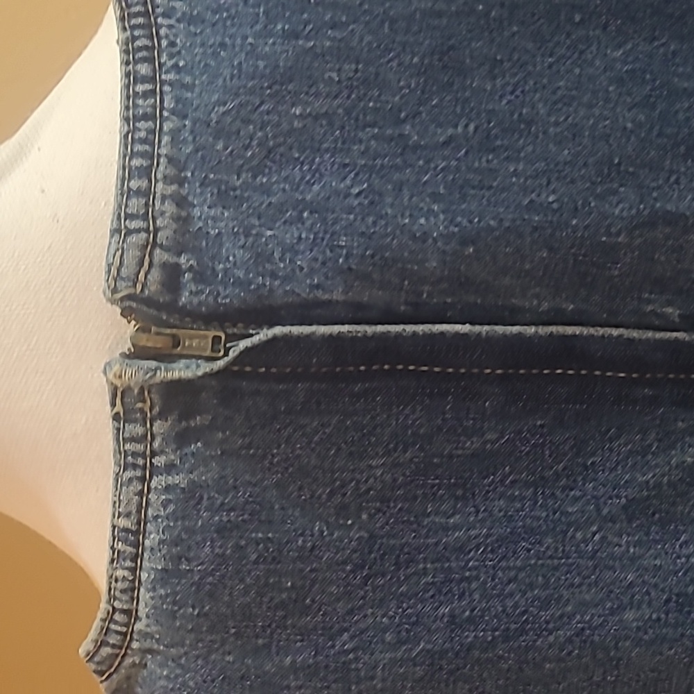AE sz 4 Jean Dress 100% Cotton (zips in back) - Picture 6 of 7